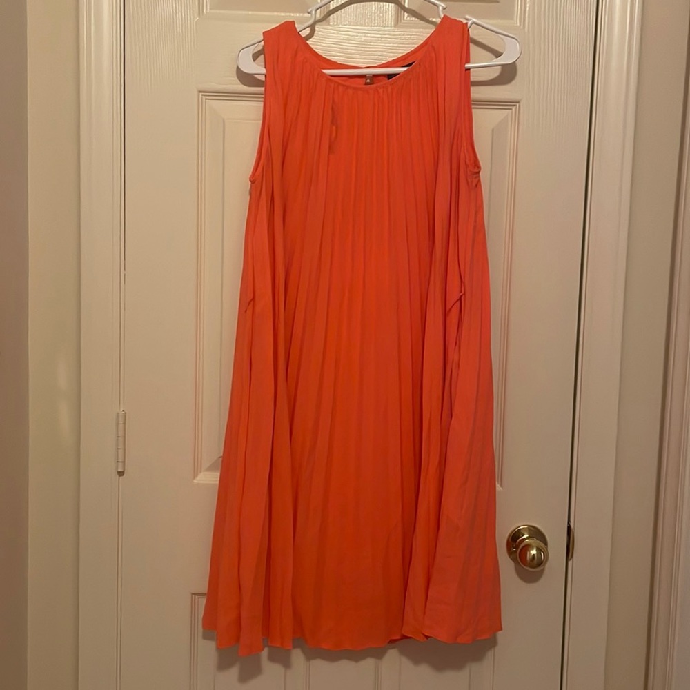 Orange dress